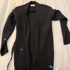 Aritzia Black Long Sweater